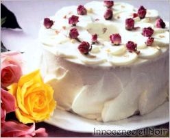 Gateau à la rose